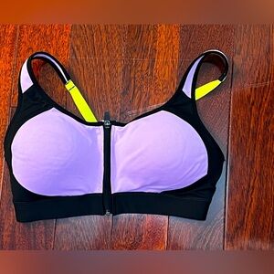 Champion Black and Purple Sports Bra